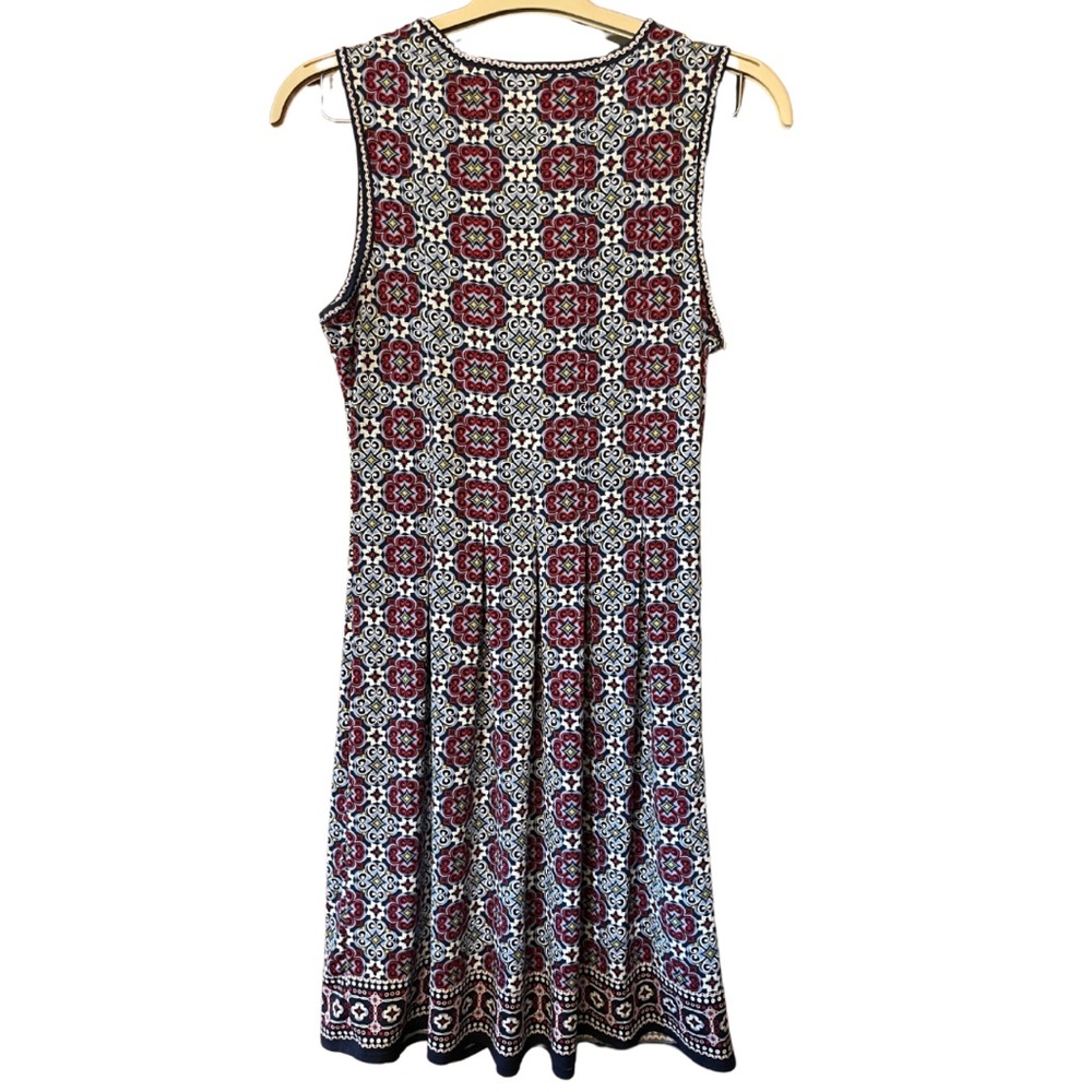 Max Studio red white blue sleeveless summer dress. Size M - Picture 2 of 3